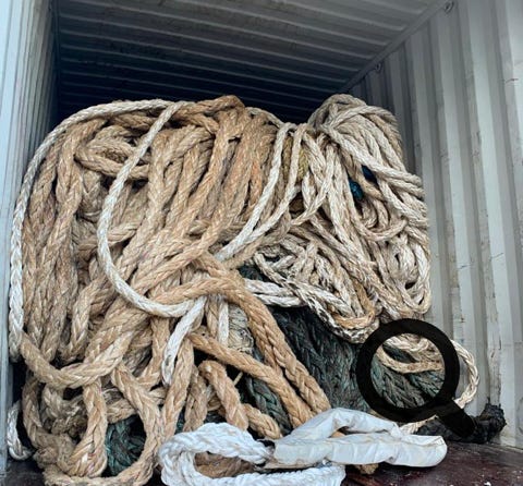 Polypropylene (PP) rope lose